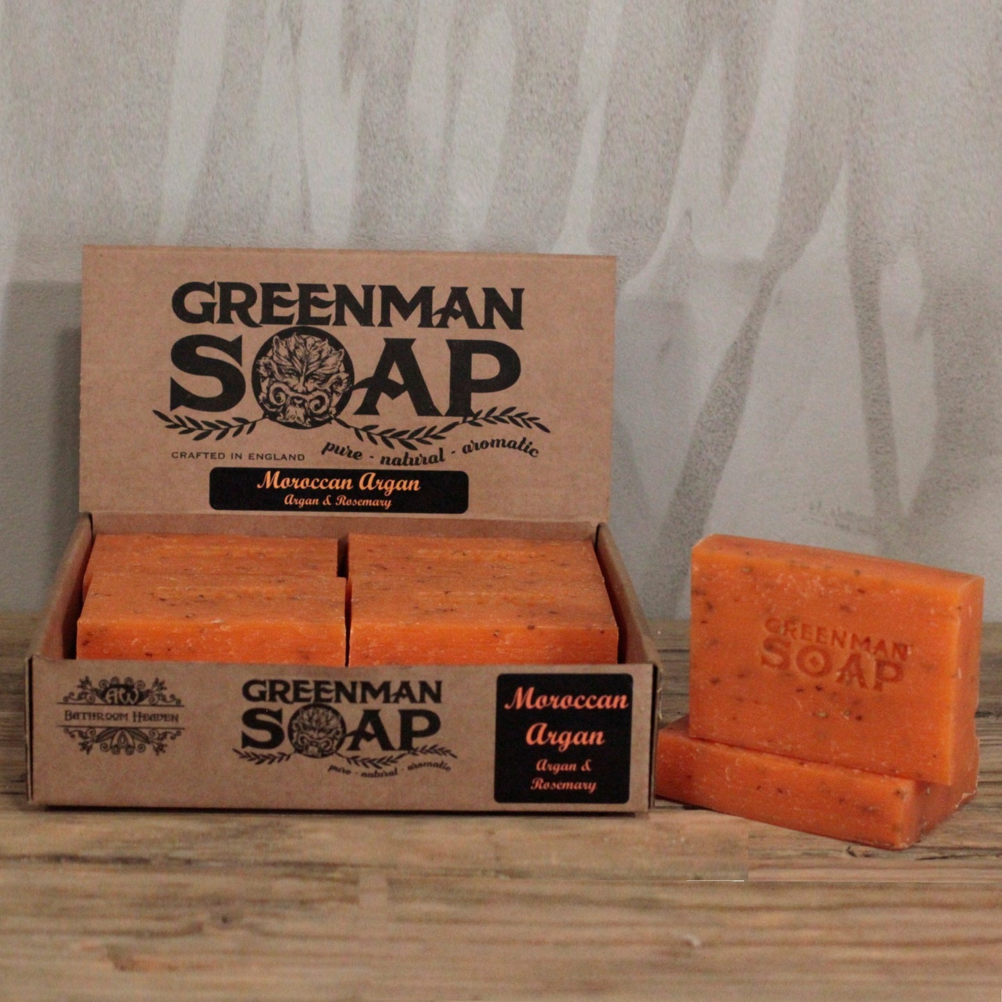 Greenman Soap Bar – Moroccan Argan | Argan Oil & Dried Rosemary