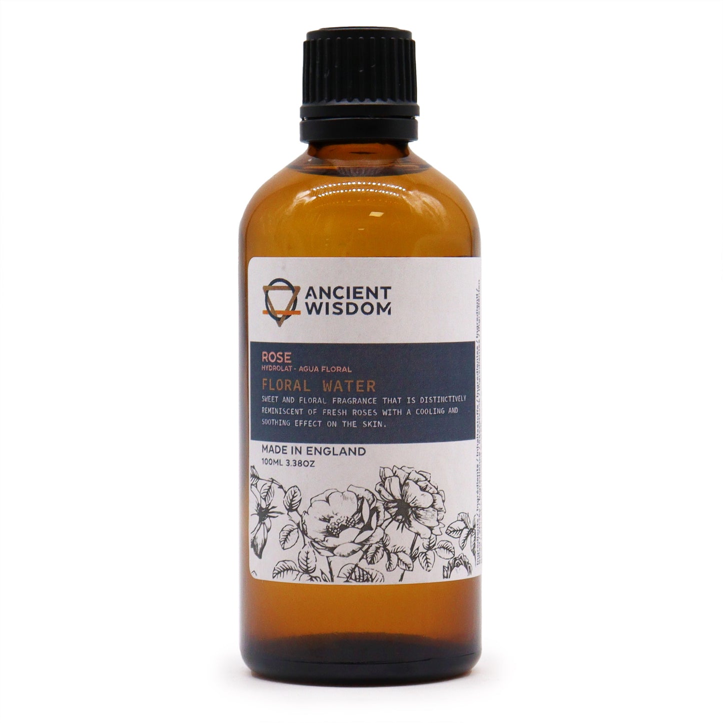 Rose Hydrolat Floral Water – 100ml | Natural Skin Toner & Soothing Botanical Mist
