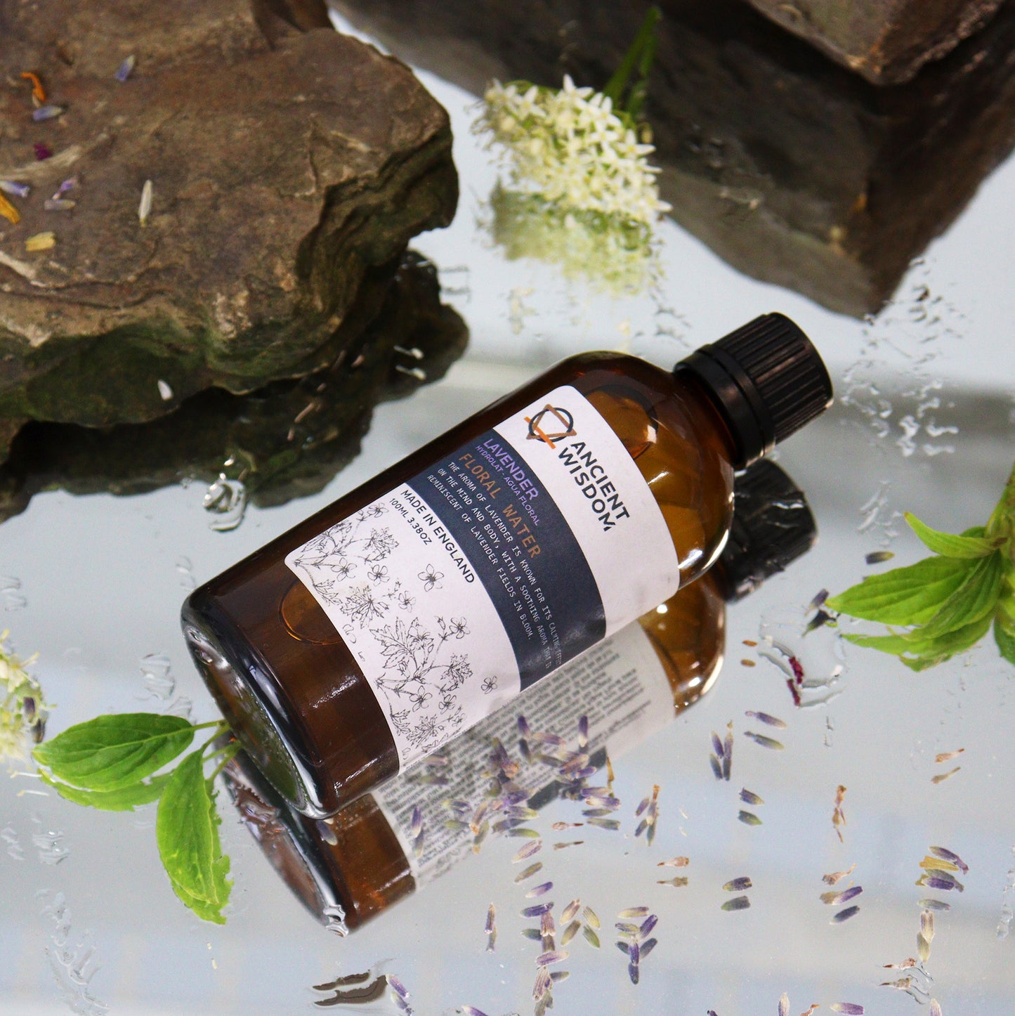 Lavender Hydrolat Floral Water – 100ml | Calming Skin Toner & Aromatherapeutic Mist