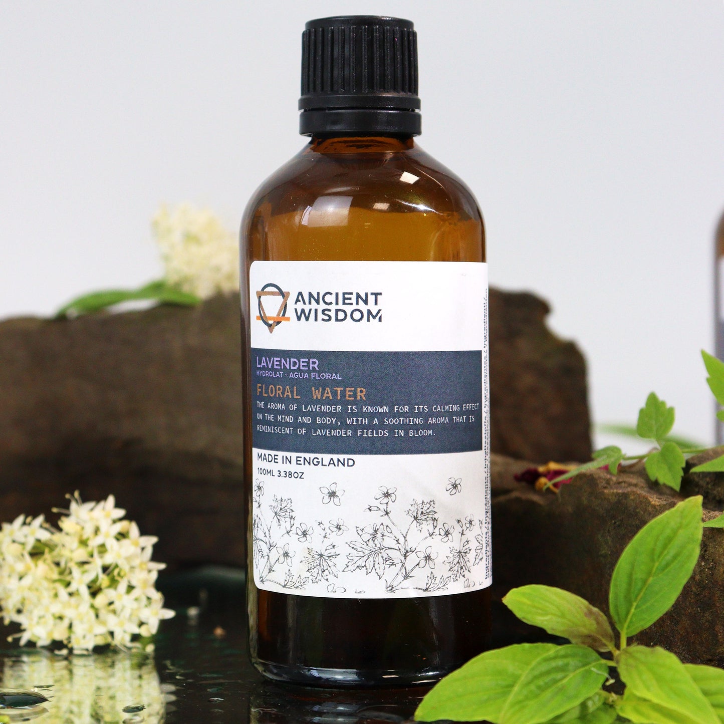 Lavender Hydrolat Floral Water – 100ml | Calming Skin Toner & Aromatherapeutic Mist