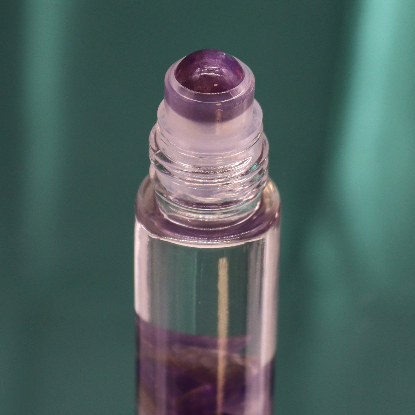 The Moon – Hope Hare Gemstone Essential Oil Roll On | Amethyst with Lavender, Rosemary, Cedarwood & Chamomile