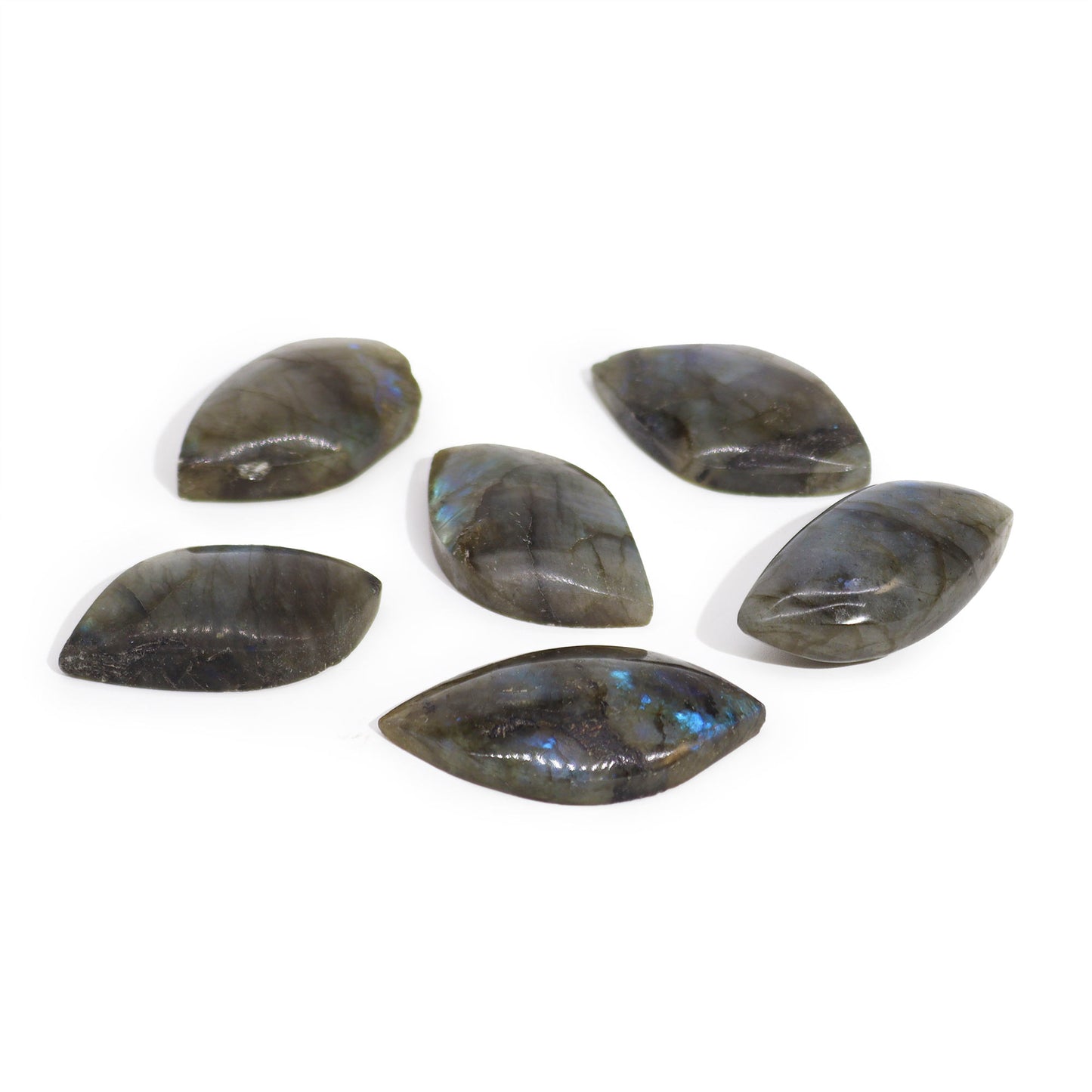 Labradorite Leaf – 45–55mm | Polished Mineral Stone