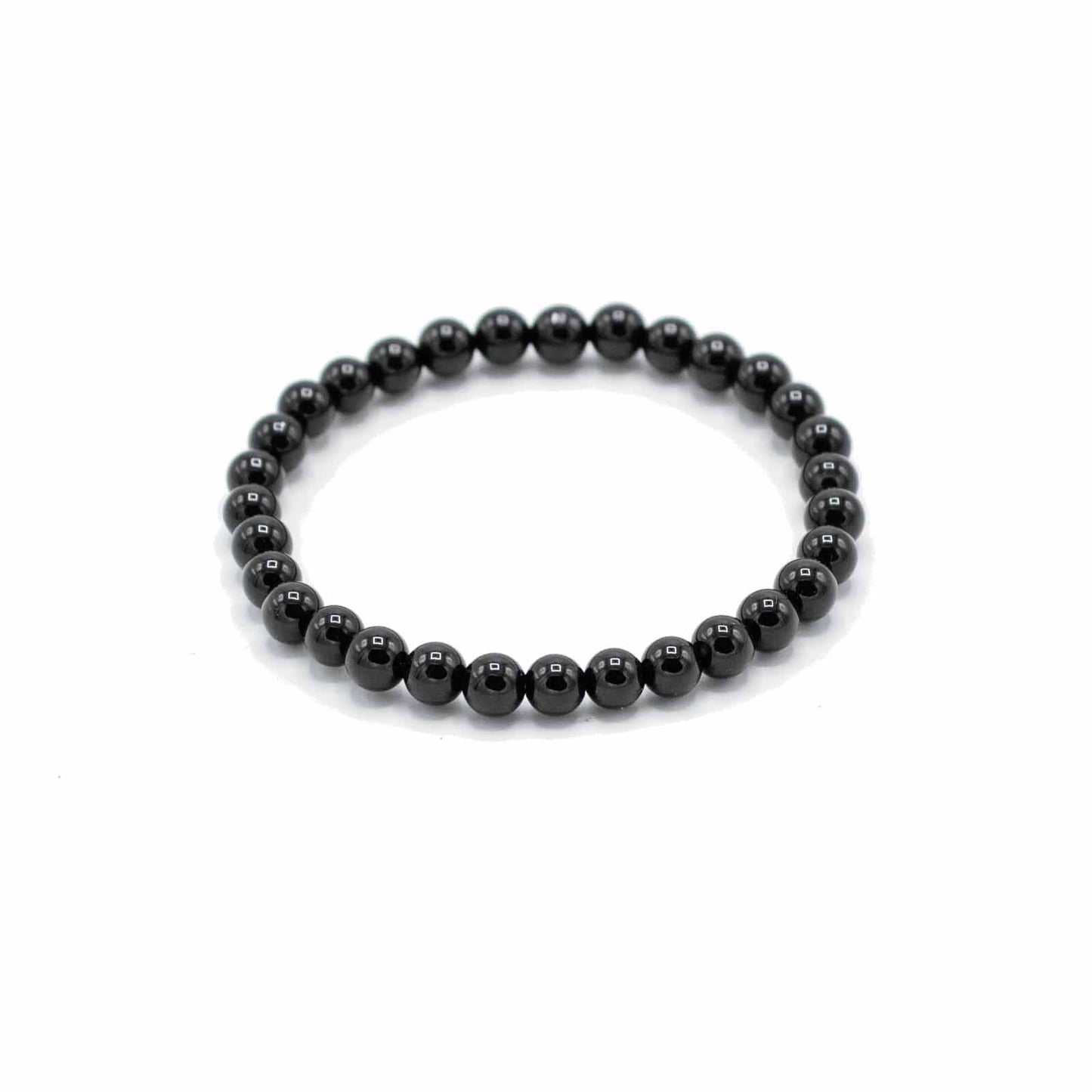 Manifestation Gemstone Bracelet – Black Agate | Protection