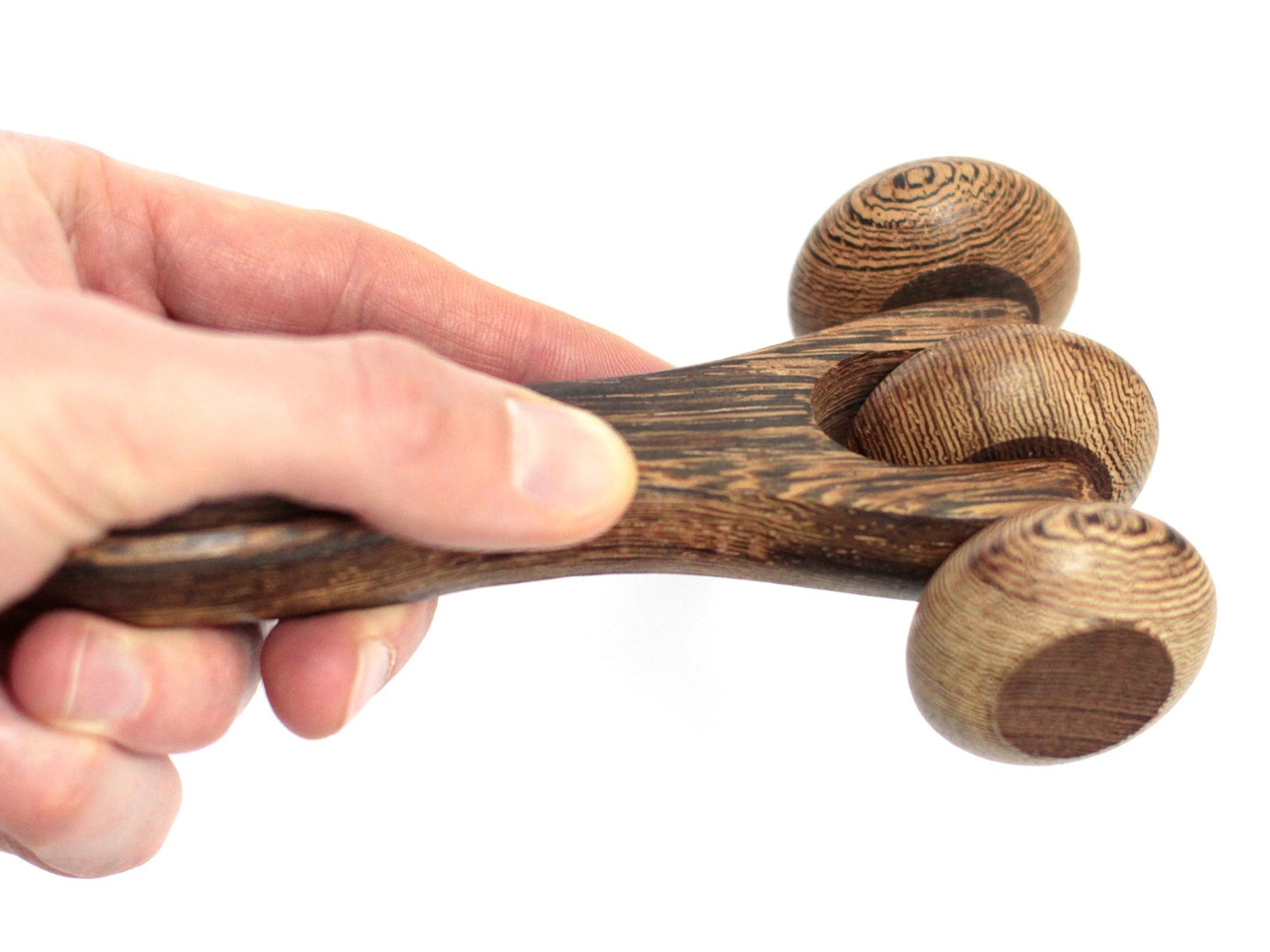 Three Disc Roller – Wooden Body Massager | Redwood