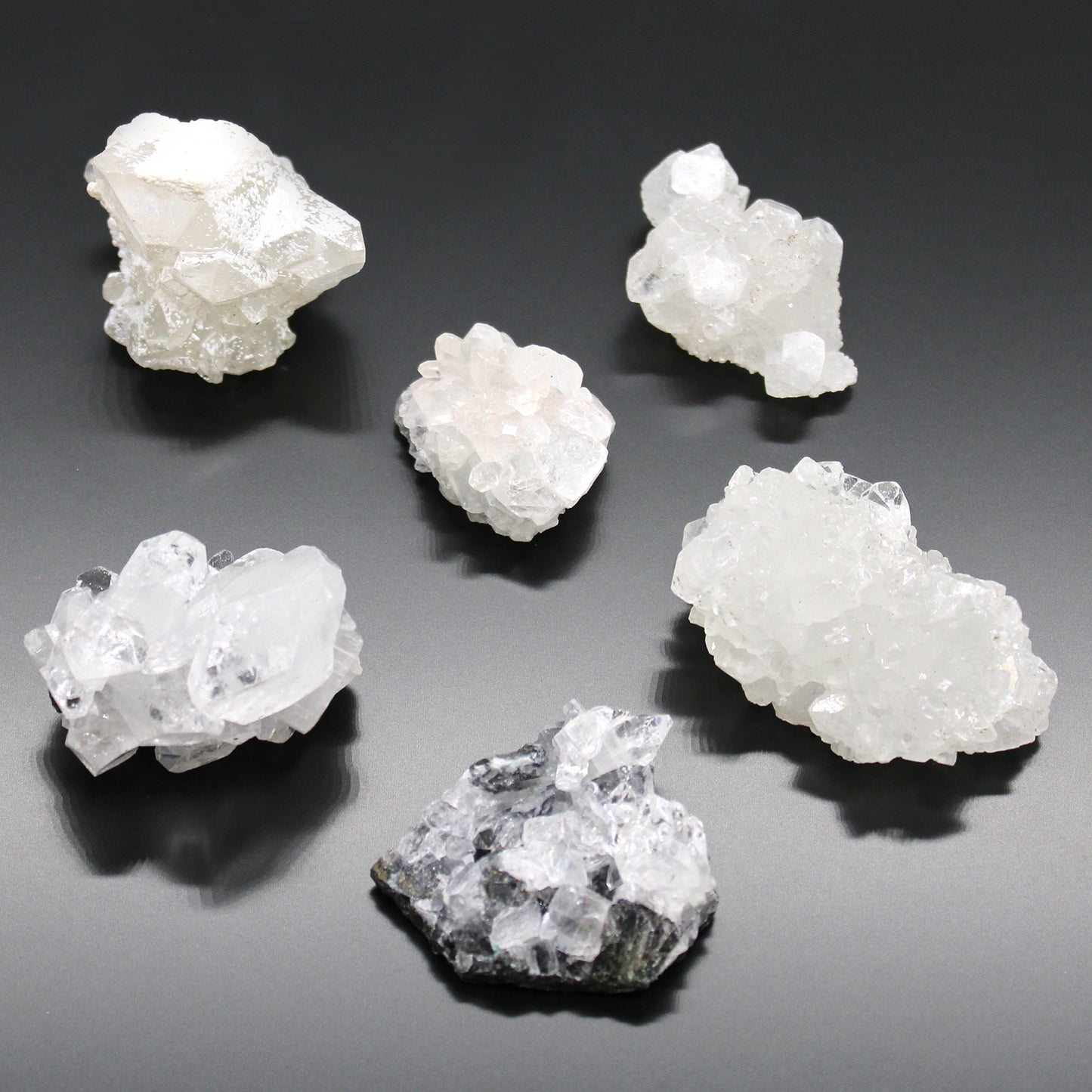 White Apophyllite Cluster – 20–30mm | Natural Crystal Formations