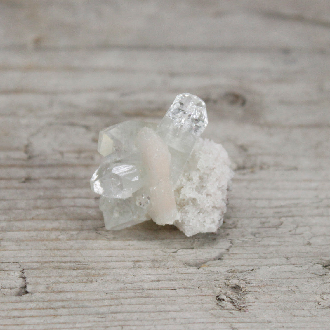Stilbite with Apophyllite – 20–30mm | Natural Crystal Specimens