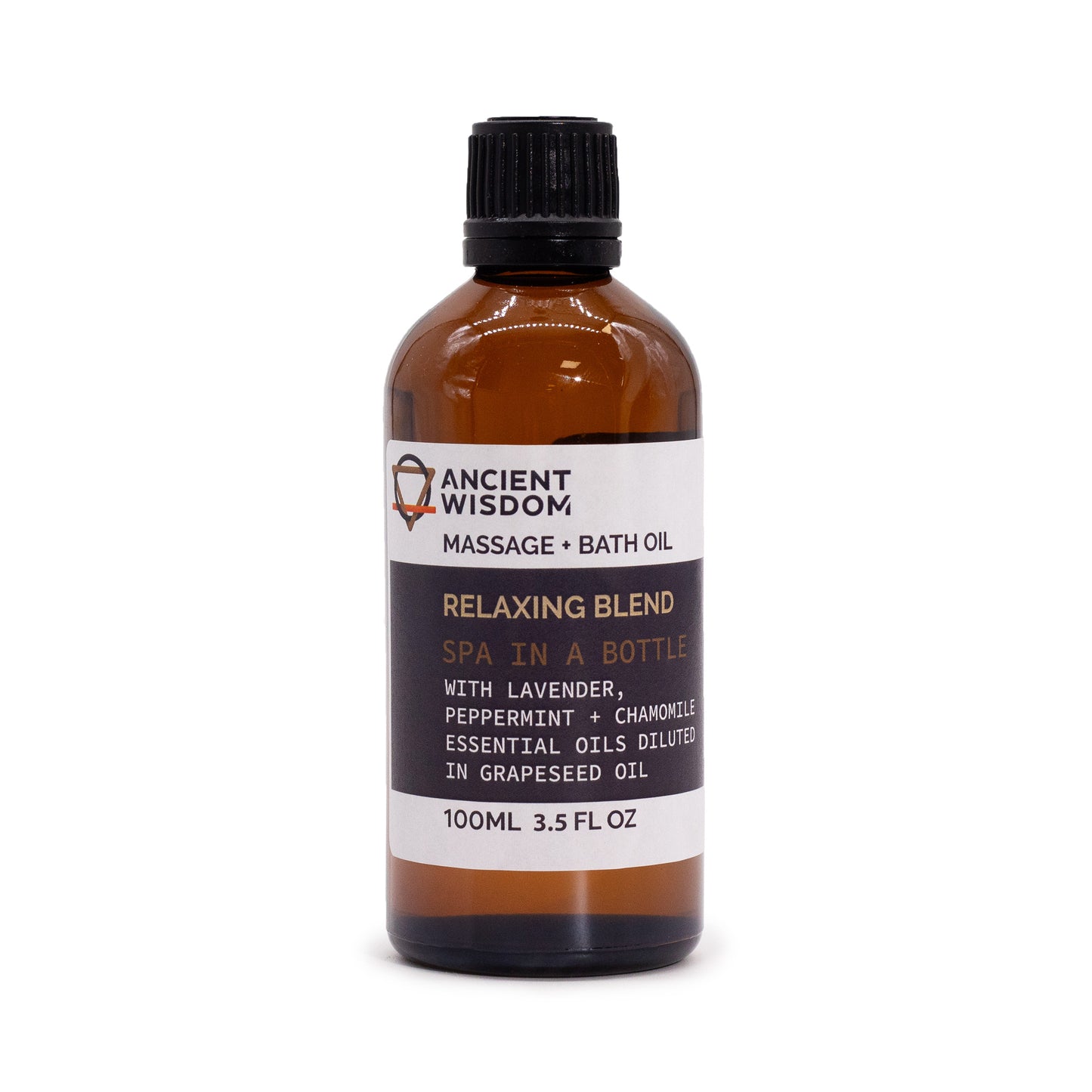 Relaxing Blend Massage & Bath Oil – 100ml | Lavender, Peppermint & Chamomile
