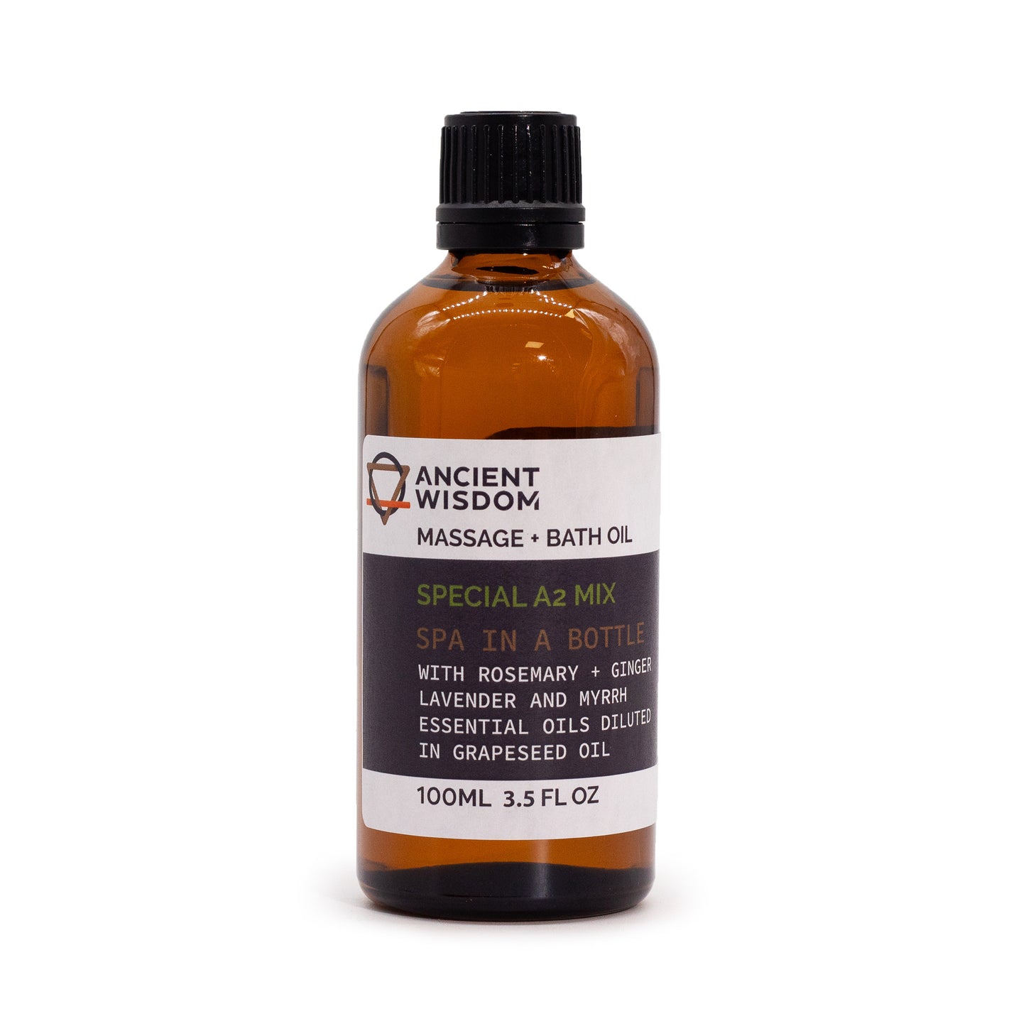 Regenerate Massage & Bath Oil – 100ml | Rosemary, Ginger, Lavender & Myrrh