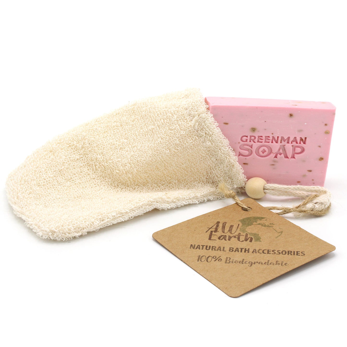Natural Soap Bag – Rami | Gentle Exfoliating Soap Pouch for Daily Use