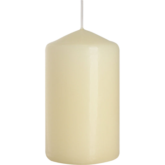 Ivory Pillar Candles – Individual (60x100mm) | 30 Hour Burn Time