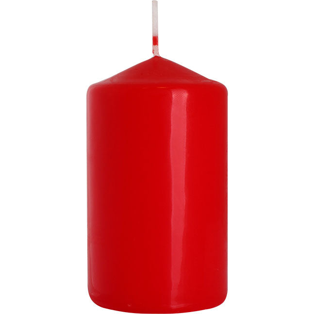 Red Pillar Candle – Individual (60x100mm) | 30 Hour Burn Time