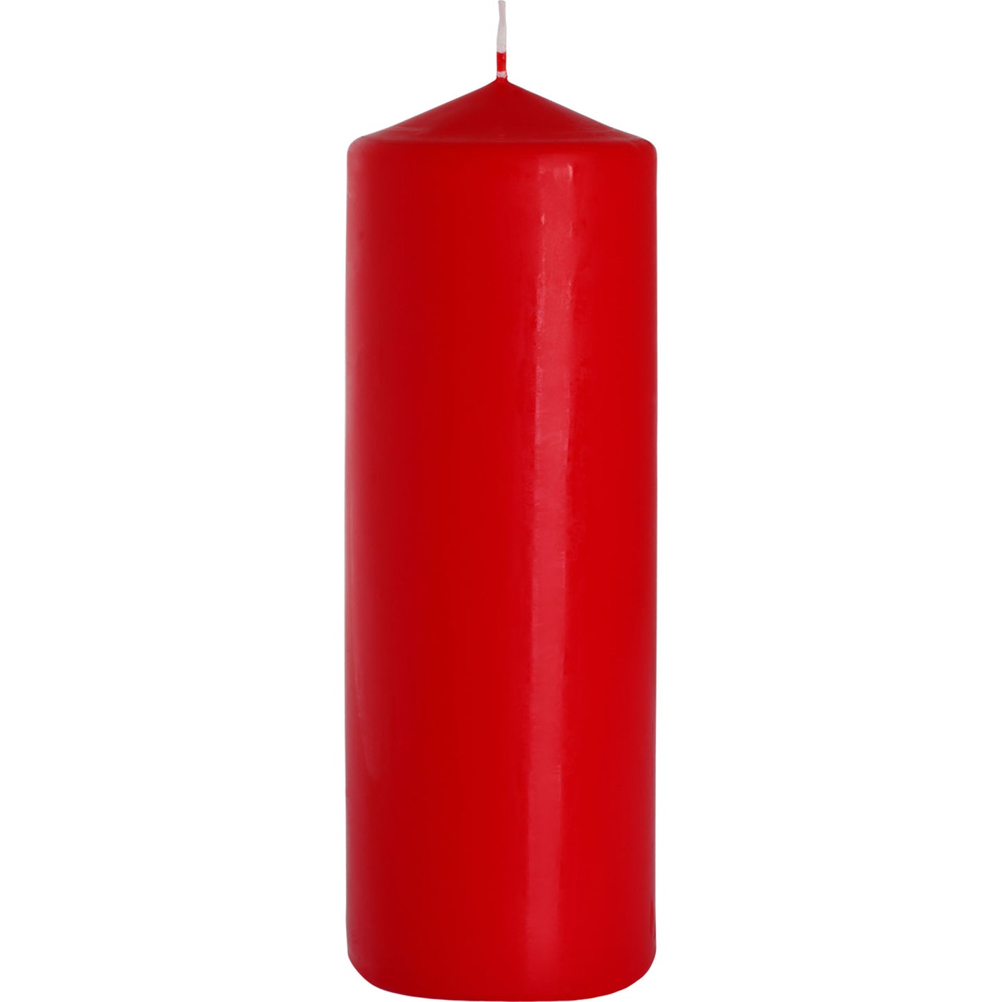 Red Pillar Candle – Individual (80x250mm) | 160 Hour Burn Time