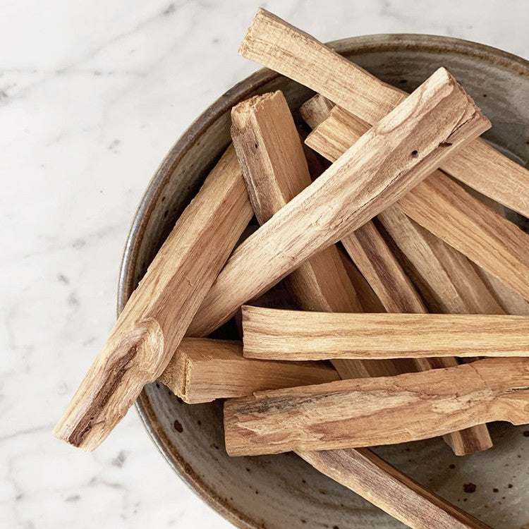 Green Tree Palo Santo Wood Sticks – 50g | Ethically Harvested Ritual Wood from Naturally Fallen Branches