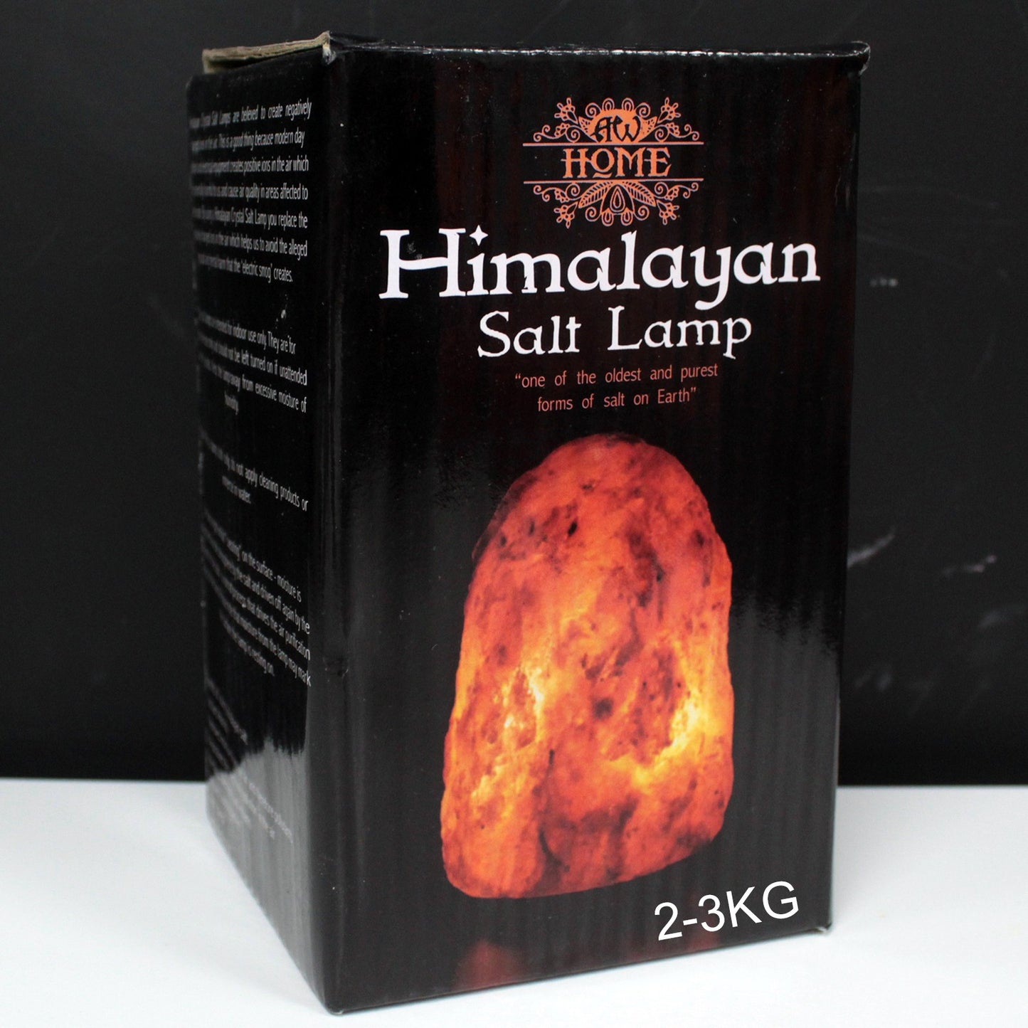 Pink Himalayan Salt Lamp – Medium | Natural Salt with Wooden Base
