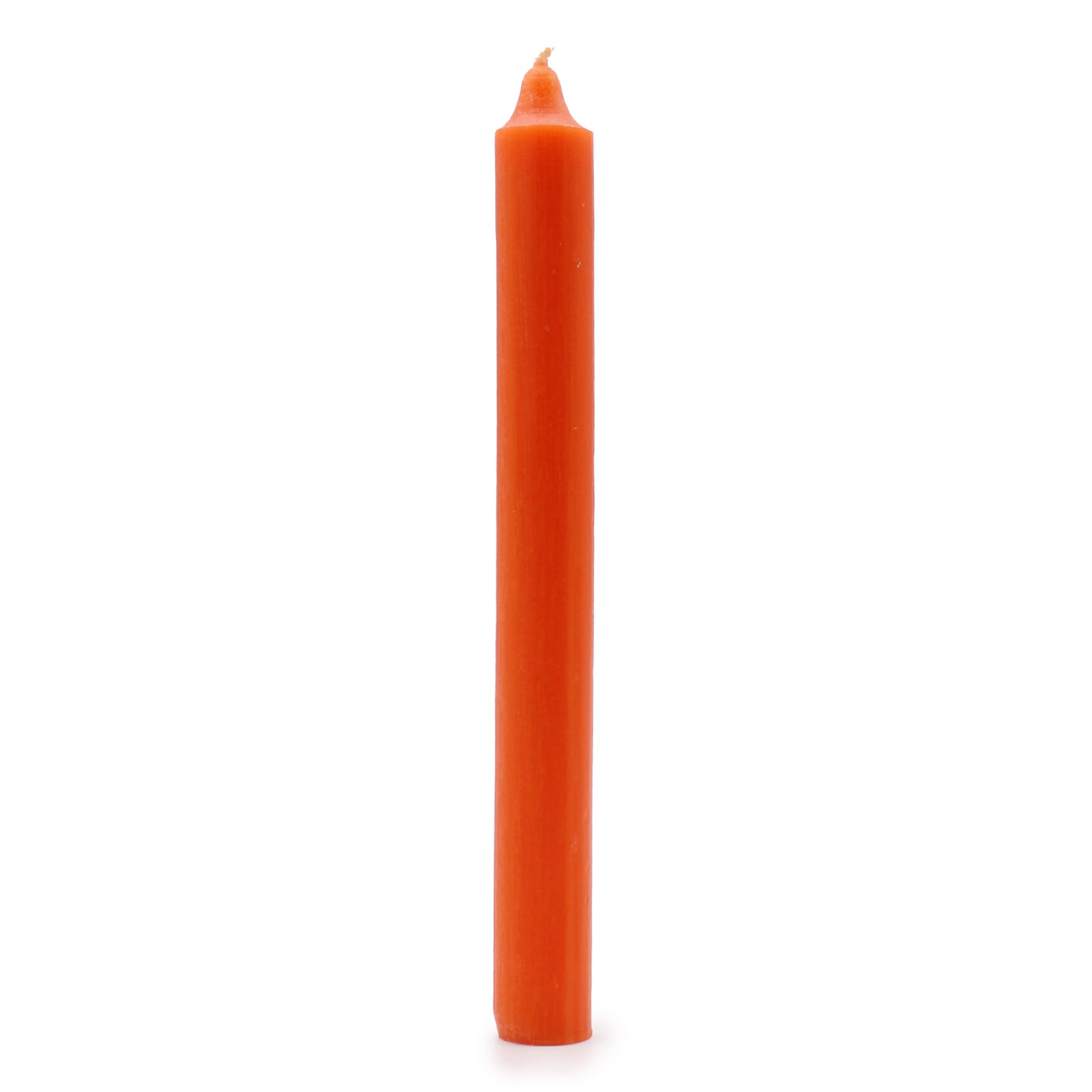 Orange Rustic Dinner Candles – Pack of 5 | 8 Hour Burn Time