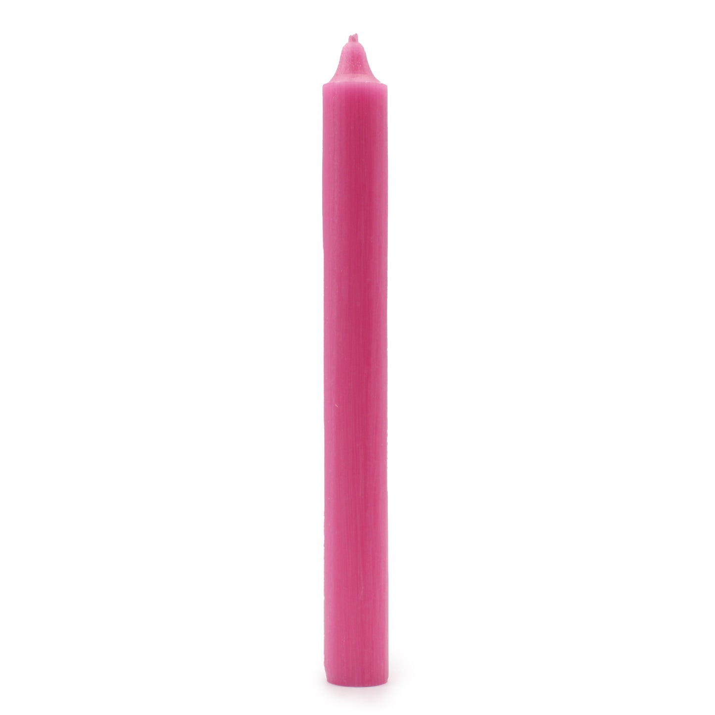 Deep Pink Rustic Dinner Candles – Pack of 5 | 8 Hour Burn Time