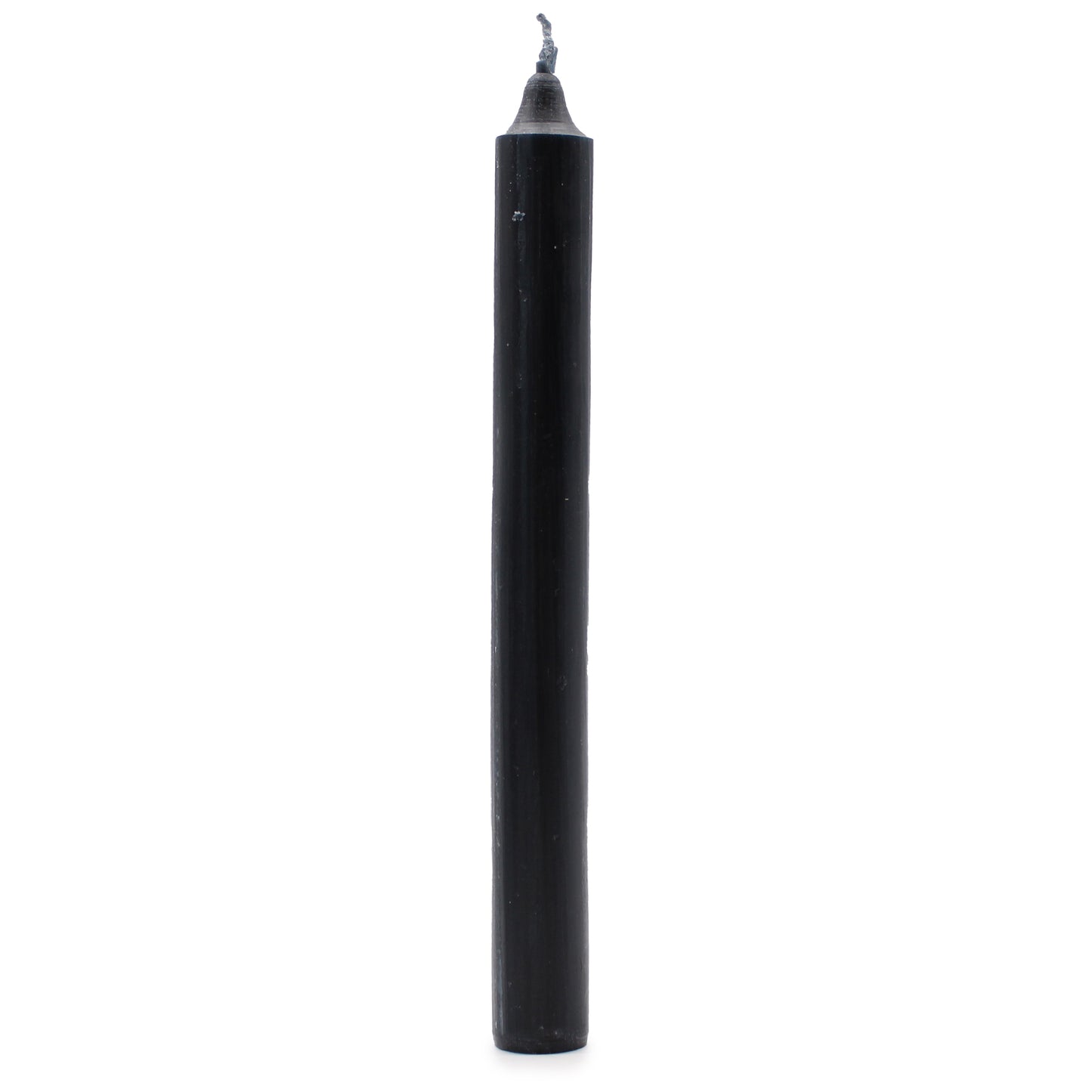 Black Rustic Dinner Candles – Pack of 5 | 8 Hour Burn Time