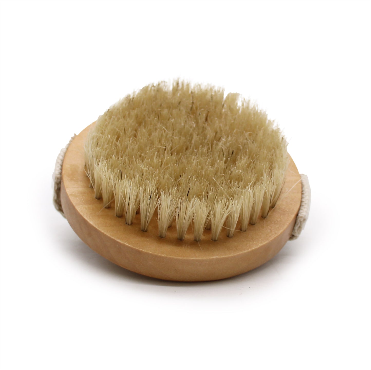 Body Brush with Hand Grip – Hemu Wood | Palm-Fit Exfoliator