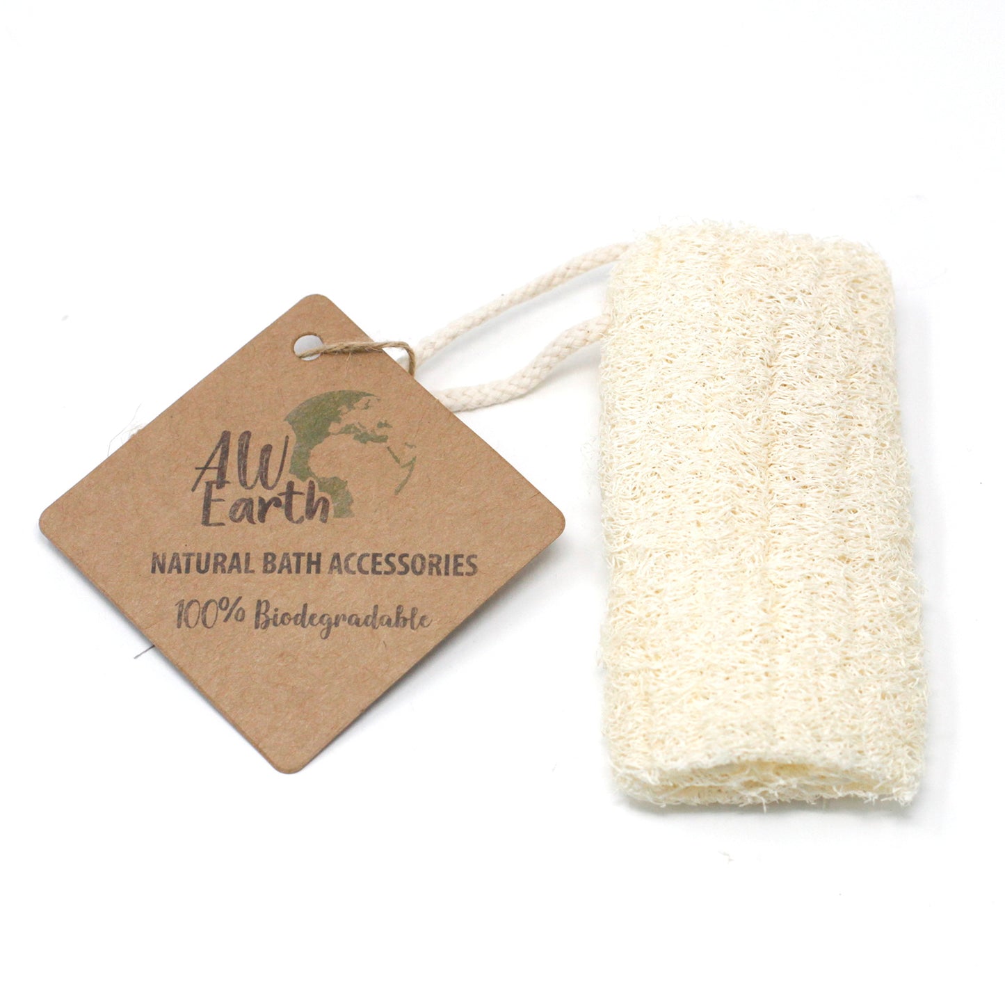 Natural Body Scrub – Loofah on Rope | Plant-Based Exfoliating Tool