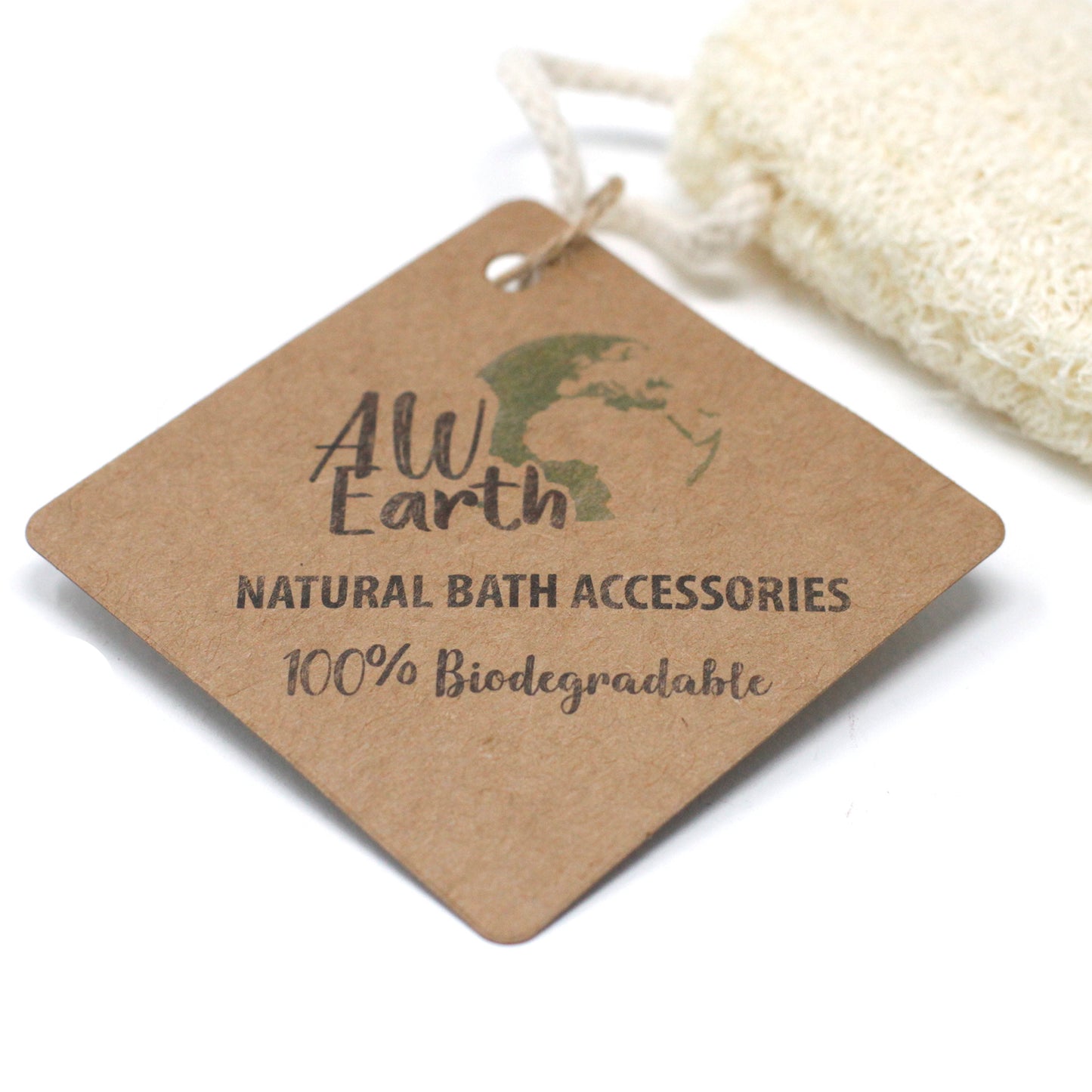 Natural Body Scrub – Loofah on Rope | Plant-Based Exfoliating Tool
