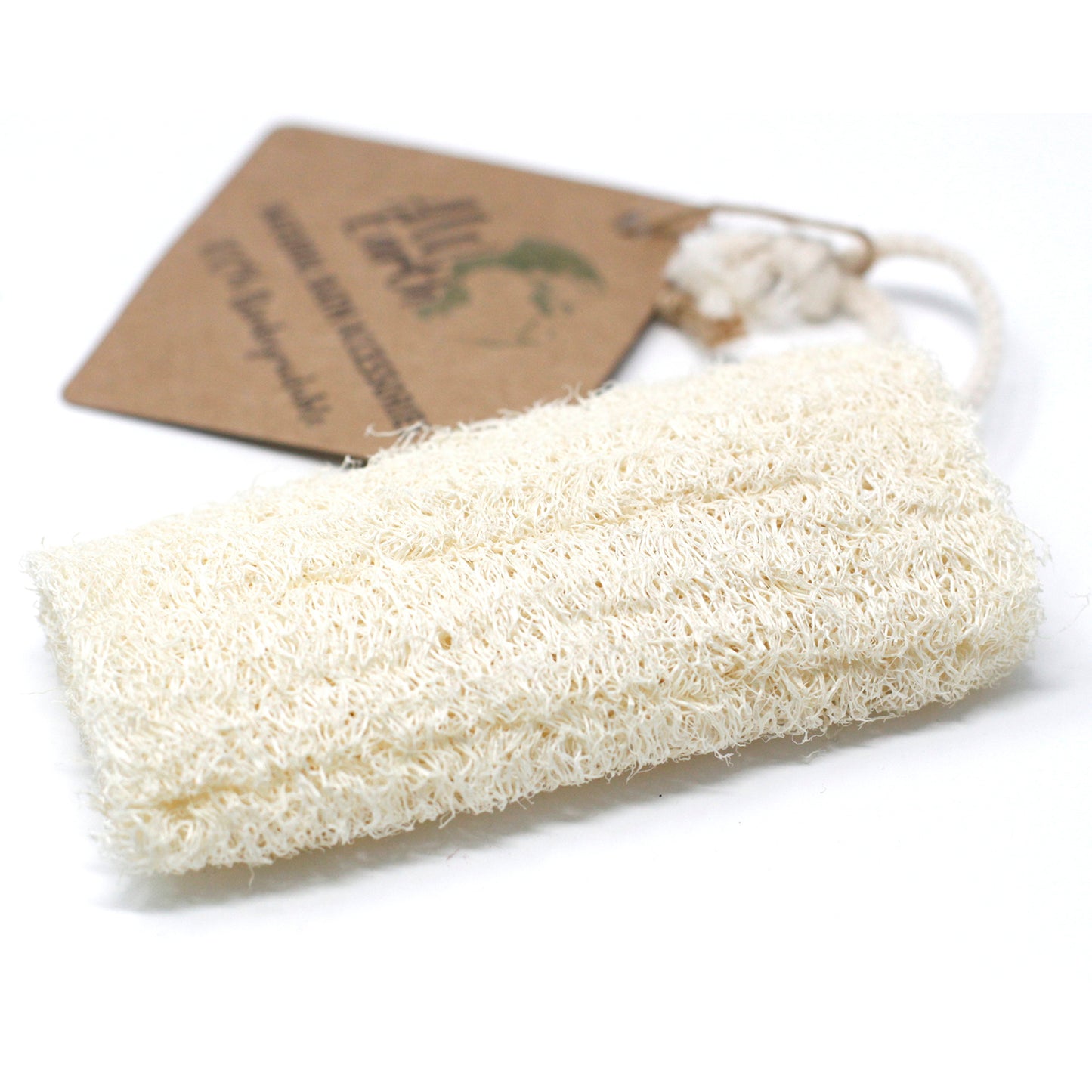 Natural Body Scrub – Loofah on Rope | Plant-Based Exfoliating Tool