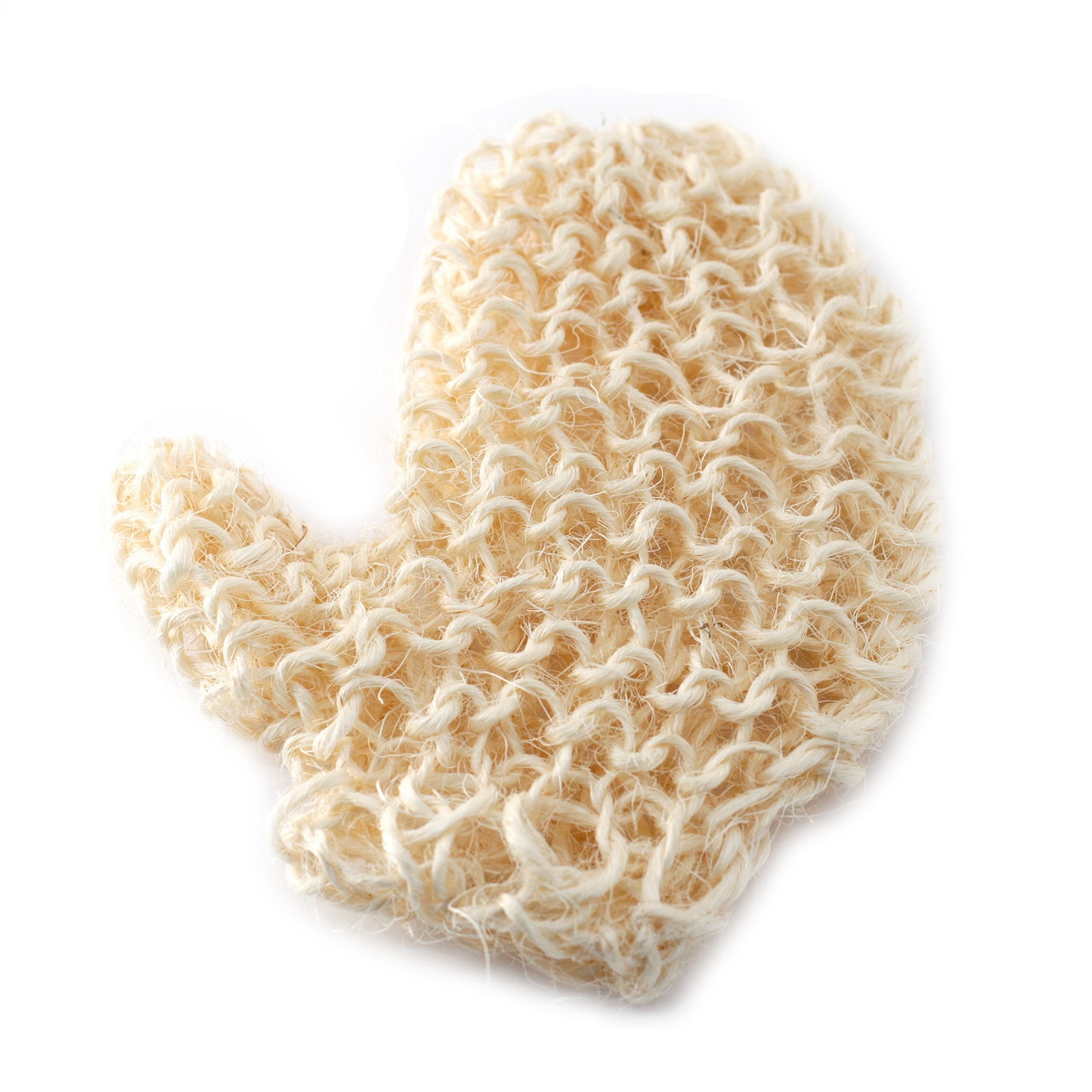 Natural Exfoliating Mitt – Sisal & Cotton | Eco-Friendly Body Scrub