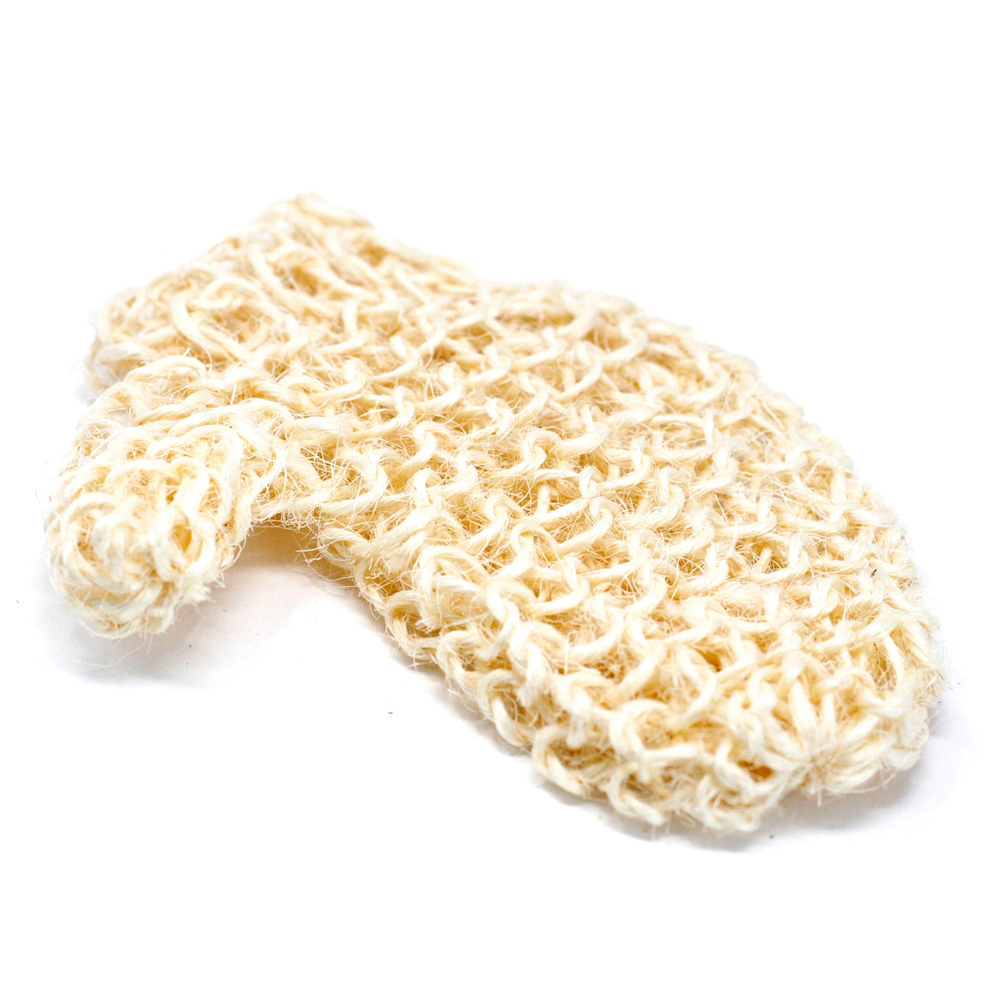 Natural Exfoliating Mitt – Sisal & Cotton | Eco-Friendly Body Scrub