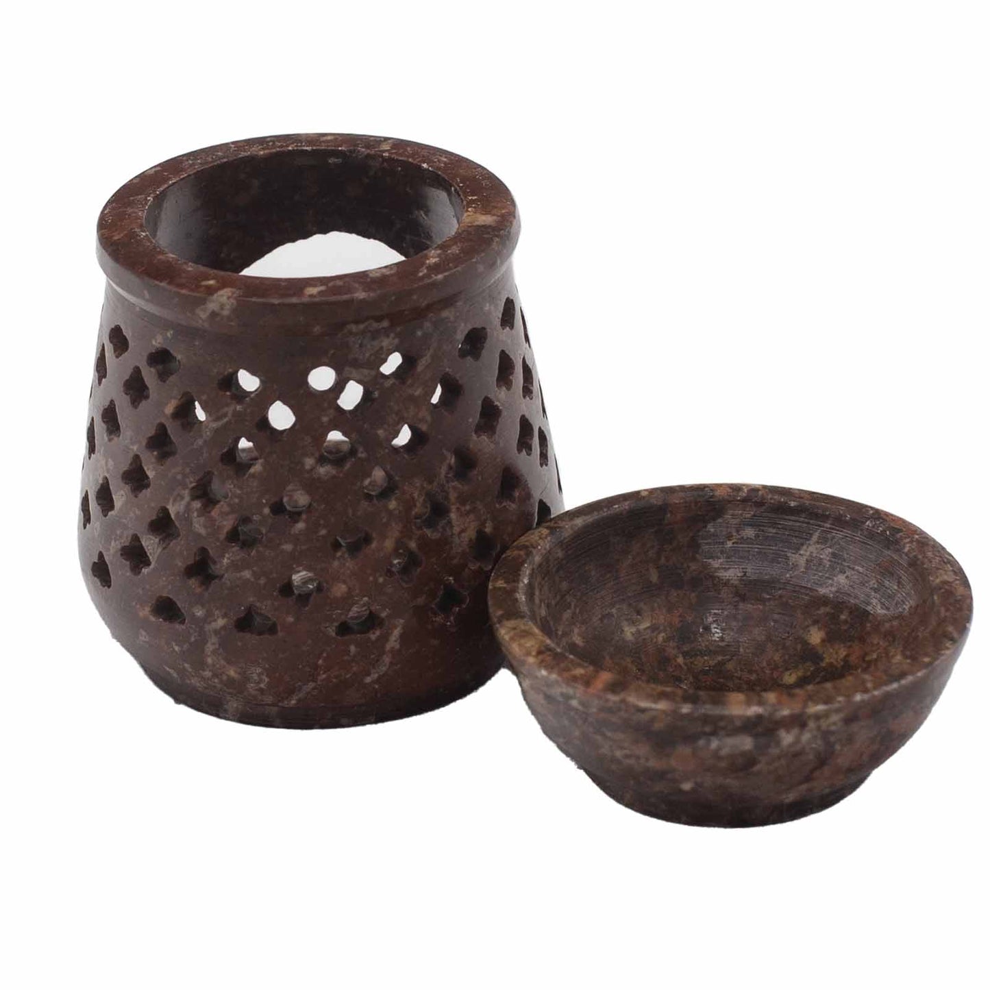 Small Soapstone Oil Burner – Classic | For Wax Melts & Fragrance Oils