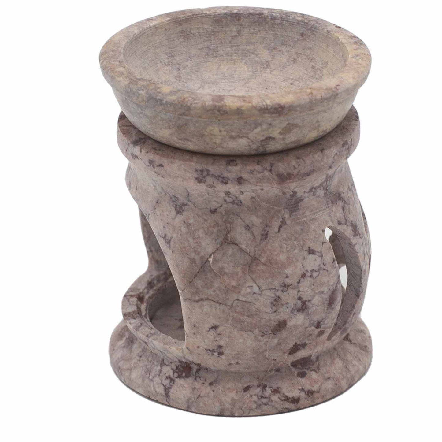 Soapstone Oil Burner – Three Moon Pentagon | For Wax Melts & Fragrance Oils