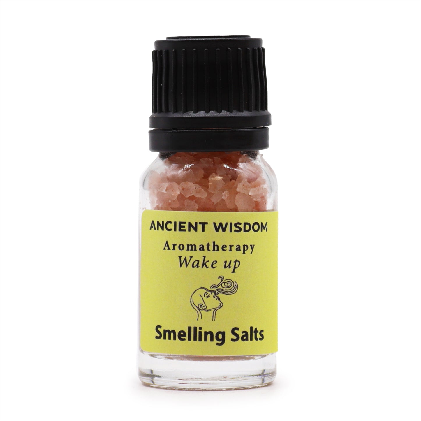 Wake Up – Aromatherapy Smelling Salts | Himalayan Salt with Ravensara, Rosemary, Lemongrass & Mandarin