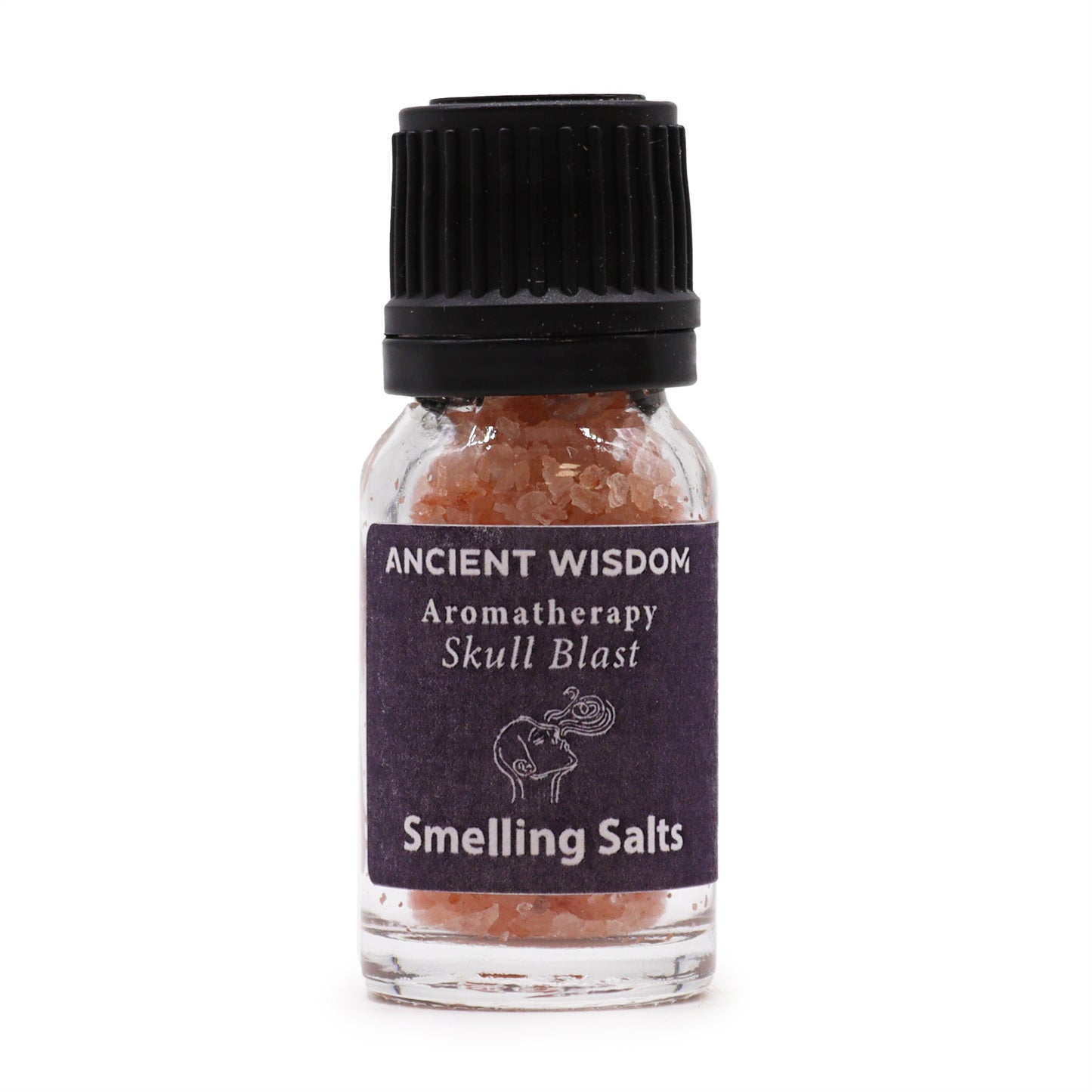 Skull Blast – Aromatherapy Smelling Salts | Himalayan Salt with Peppermint, Eucalyptus, Rosemary & Tea Tree