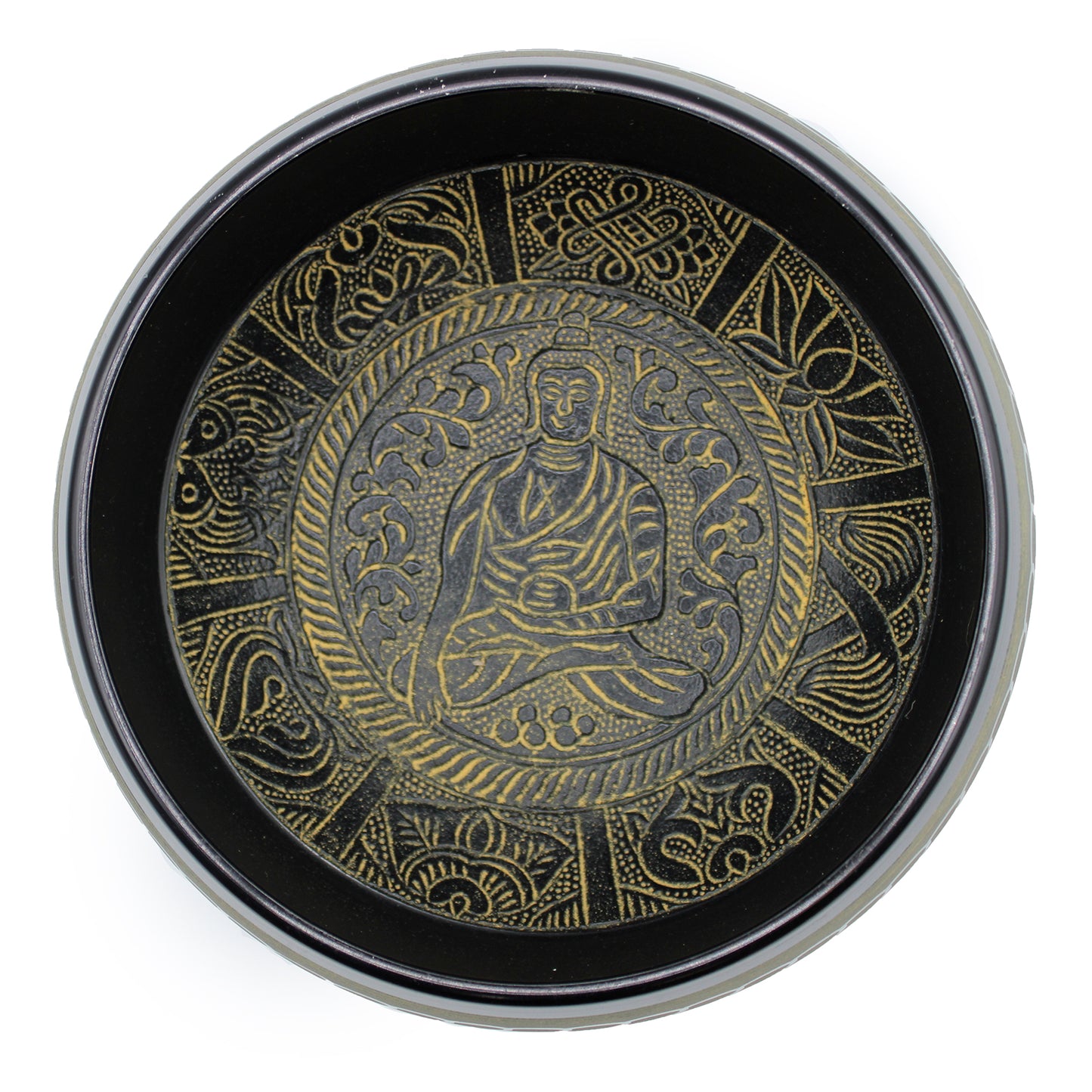 Extra Loud Singing Bowl – One Buddha (21cm) | Deep, Resonant Sound for Focused Practice