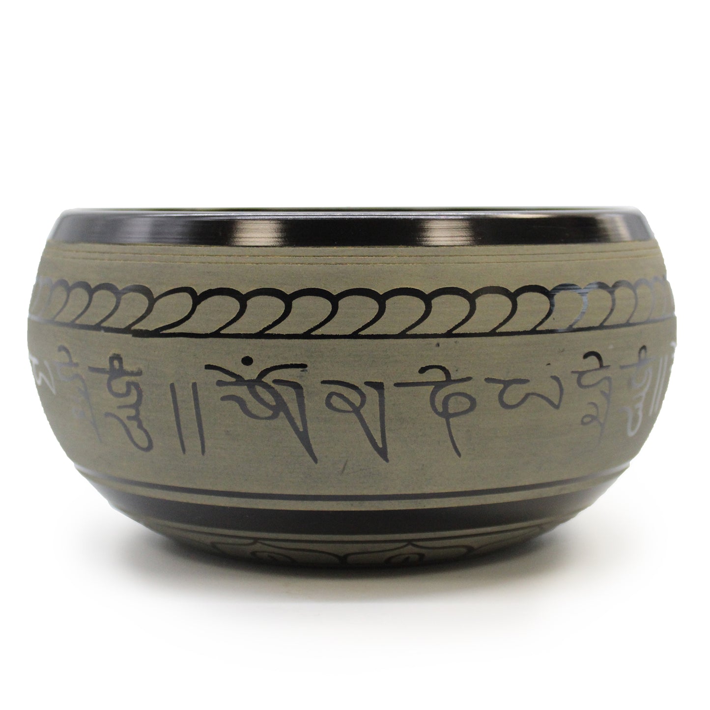 Extra Loud Singing Bowl – Five Buddha (21cm) | Deep, Resonant Sound for Focused Practice