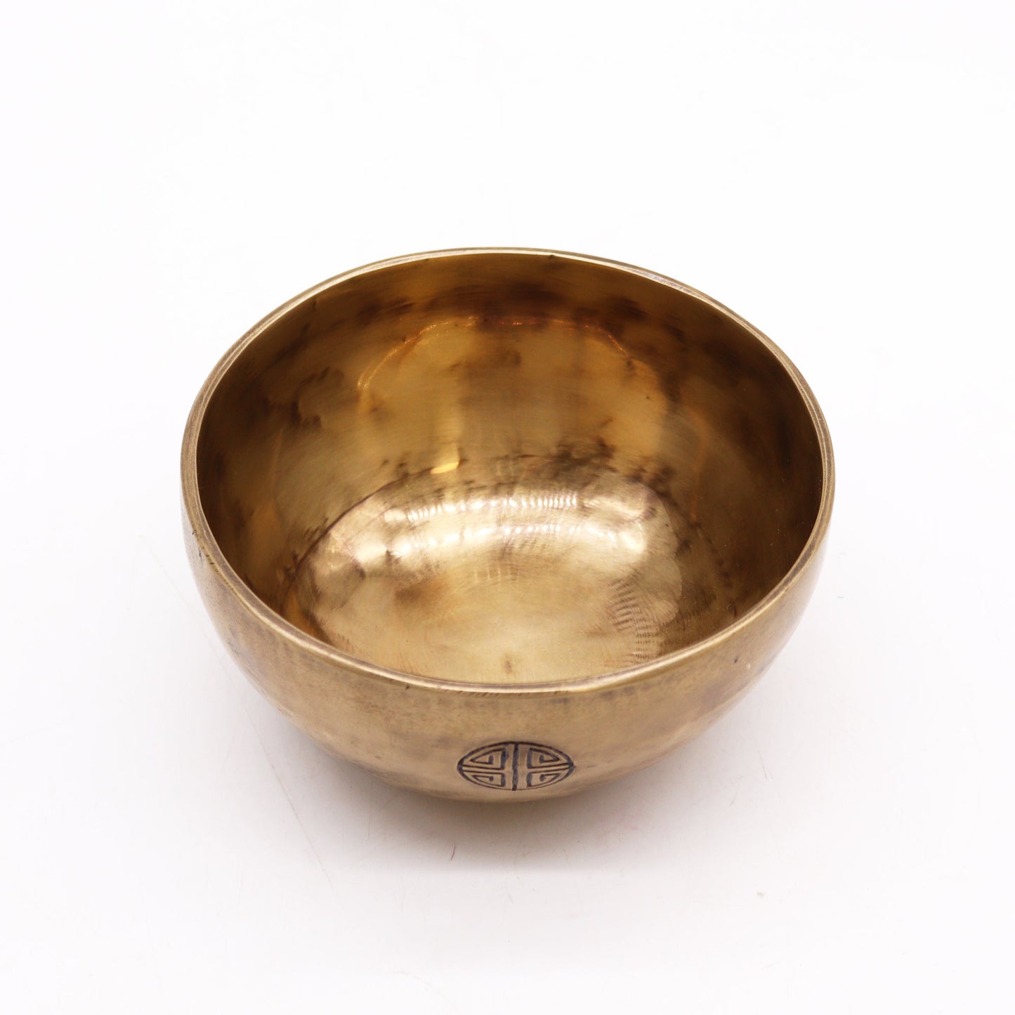 Nepalese Brass Moon Singing Bowl – Small (13cm) | Handcrafted, Deep Resonance & Spiritual Serenity