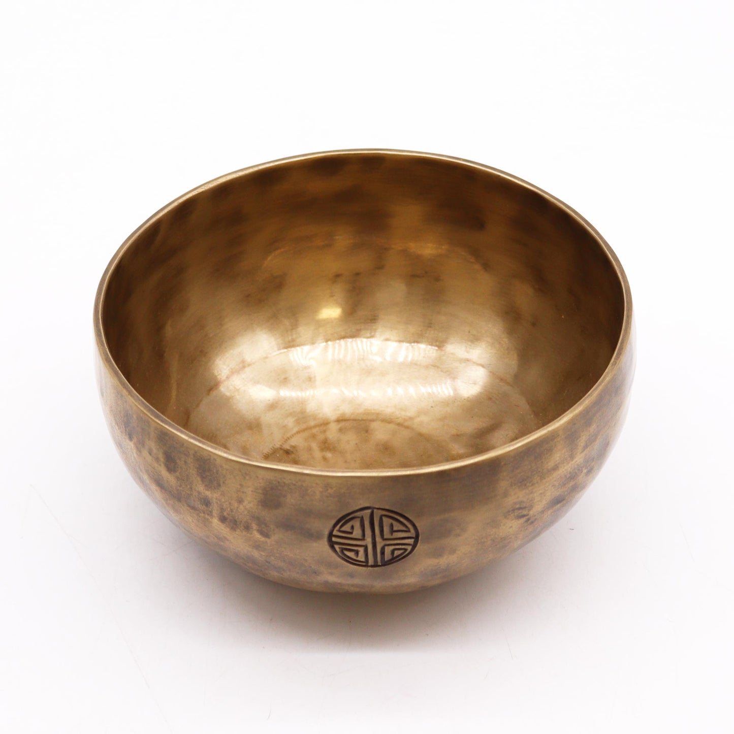 Nepalese Brass Moon Singing Bowl – Medium (15cm) | Handcrafted, Deep Resonance & Spiritual Serenity