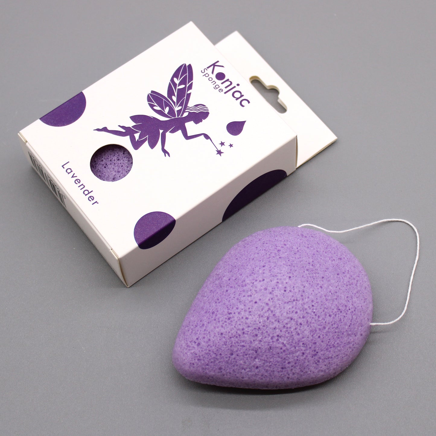 Teardrop Konjac Sponge – Lavender | Calming