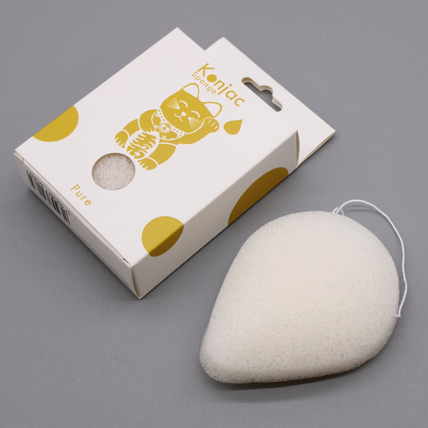 Teardrop Konjac Sponge – Natural | Sensitive Skin