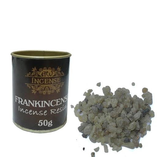 Ancient Wisdom Aromatics Incense Resin – Frankincense 50g Tub | Natural Ritual Resin for Charcoal Burning
