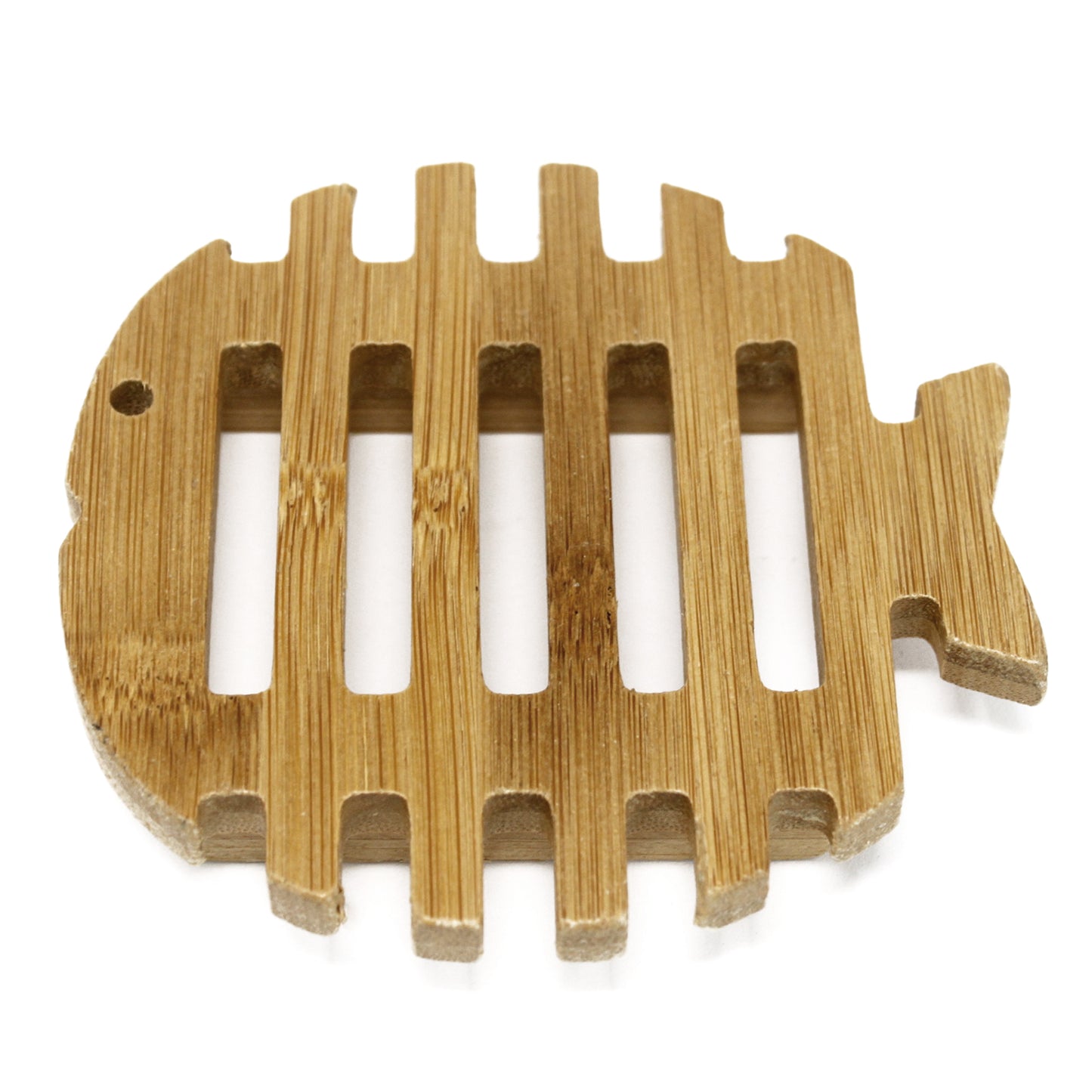 Hemu Wood Soap Dish – Fish | Sustainable Wooden Drainer