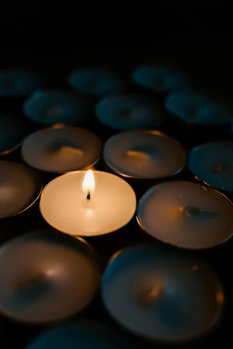 Charcoal Tablets & Tea Lights