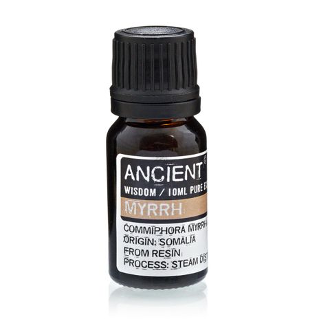 Myrrh Essential Oil (Commiphora myrrha) – 10ml | Anti-Inflammatory, Antimicrobial & Skin Regenerative