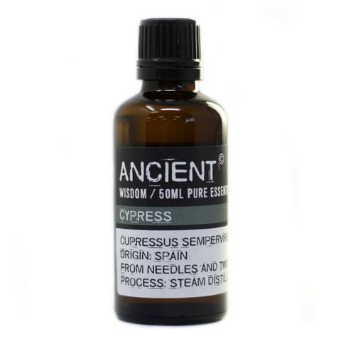 Cypress Essential Oil (Cupressus sempervirens) – 50ml | Fresh, Astringent & Circulatory Support