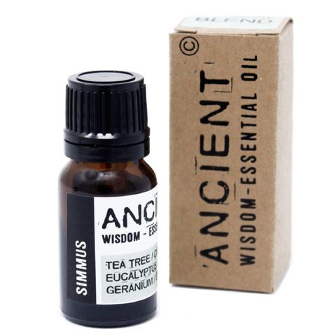 Simmus Essential Oil Blend  – 10ml | Tea Tree, Eucalyptus & Geranium