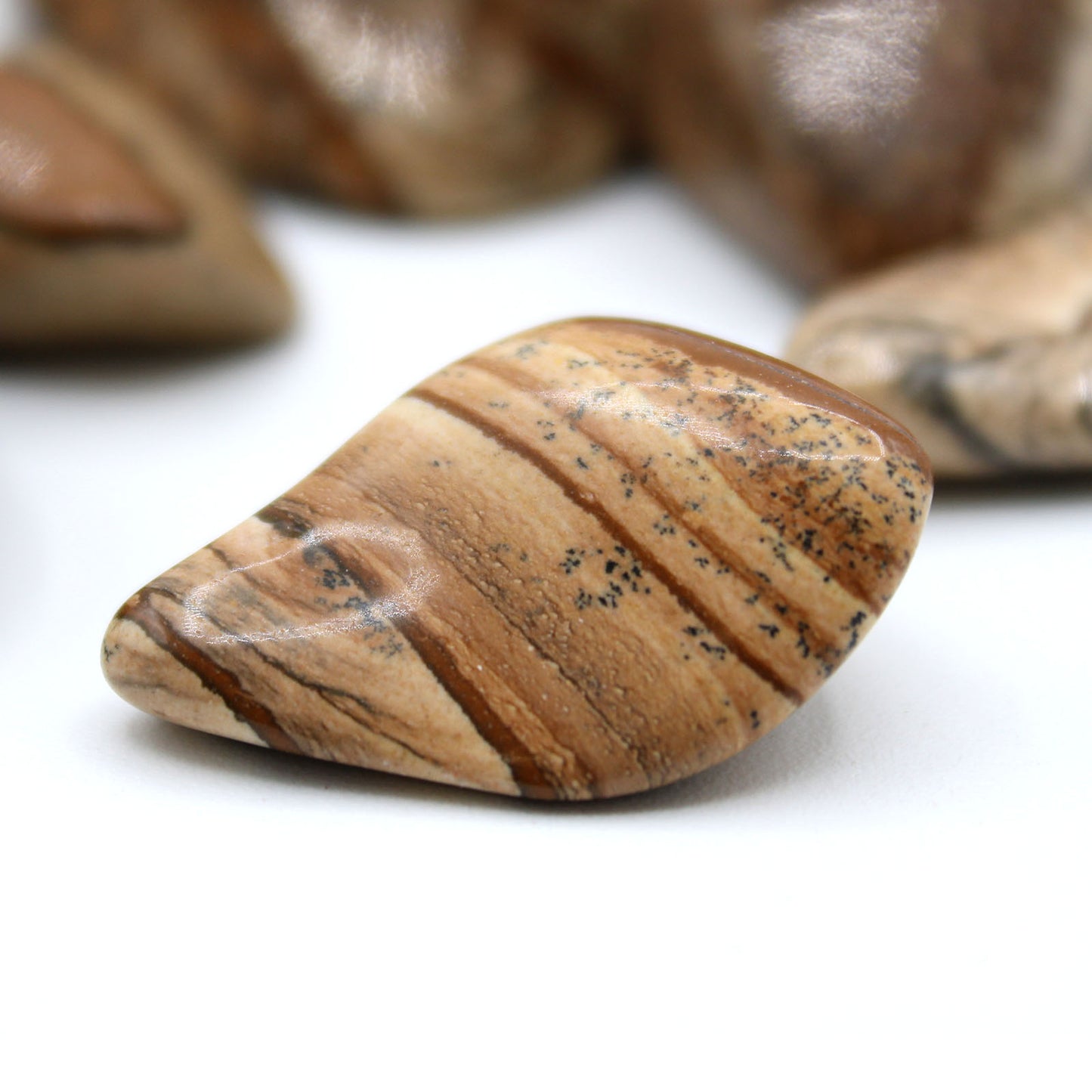 Kalahari Desert Jasper Tumble Stones – Large | 24-Pack