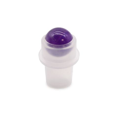 Gemstone Roller Ball Tip – Amethyst | Replacement Tip for Roller Bottle