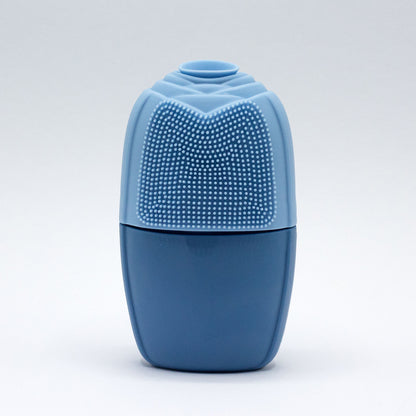 Silicone Ice Face Roller – Blue | 3-in-1 Cold Therapy & Skincare Tool