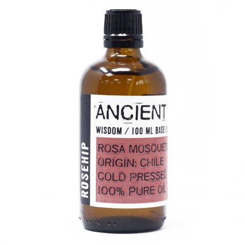 Rosehip Carrier Oil (Rosa mosqueta) – 100ml | Regenerating, Anti-Aging & Skin-Renewing