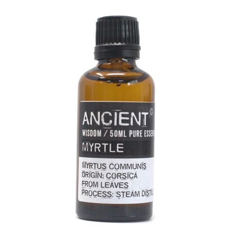 Myrtle Essential Oil (Myrtus communis) – 50ml | Purifying, Antimicrobial & Respiratory Support