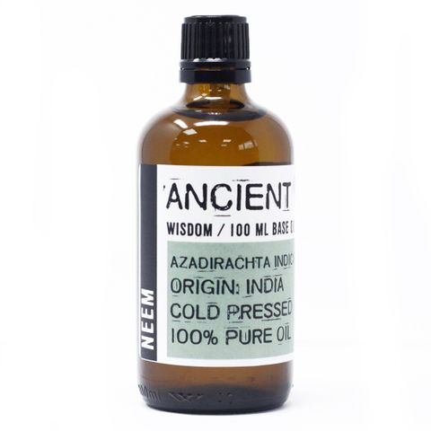 Neem Carrier Oil (Azadirachta indica) – 100ml | Purifying, Antimicrobial & Skin-Calming Support