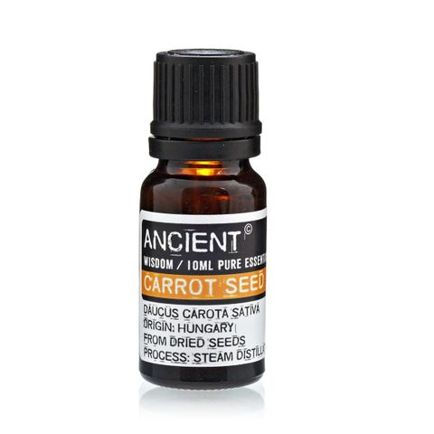 Carrot Seed Essential Oil (Daucus carota sativa) – 10ml | Skin Revitalising, Detoxifying & Antioxidant Support